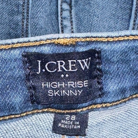 UEC 👖J.Crew👖High-Rise Skinny Jean Size 28 - Picture 5 of 10